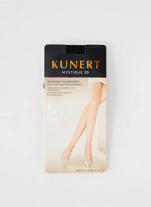 Chaussettes stretch noir KUNERT femme
