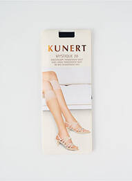 Chaussettes légère et transparente bleu KUNERT femme