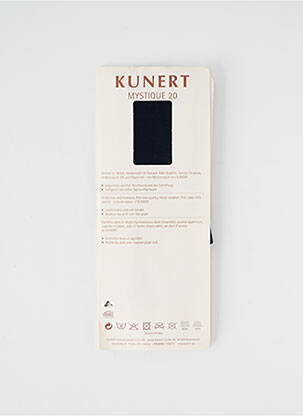 Chaussettes stretch bleu KUNERT femme