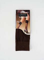 Chaussettes marron LE BOURGET pour femme seconde vue