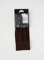 Chaussettes marron LE BOURGET pour femme seconde vue