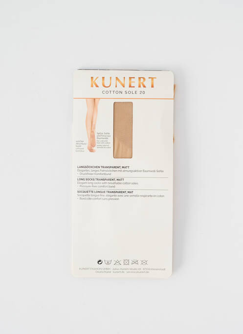 Chaussettes chair KUNERT pour femme