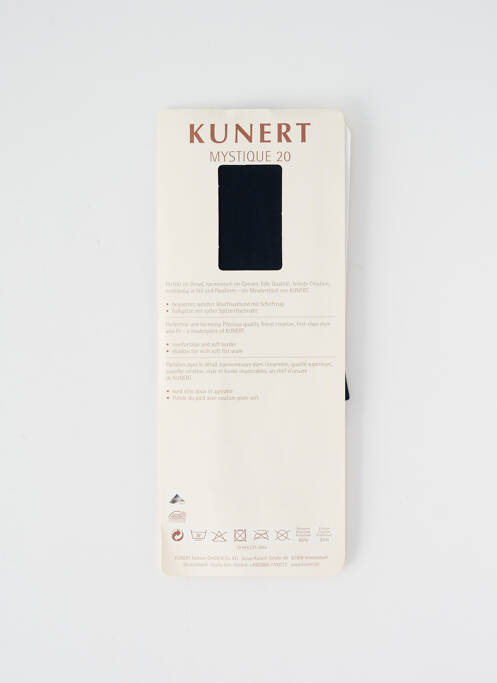 Chaussettes bleu KUNERT pour femme