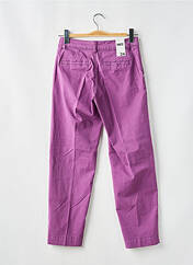 Pantalon droit violet MKT STUDIO pour femme seconde vue