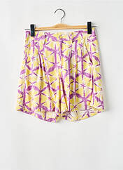 Short jaune YERSE pour femme seconde vue