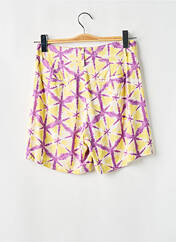 Short jaune YERSE pour femme seconde vue