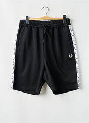 Short noir FRED PERRY pour homme seconde vue