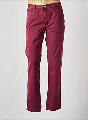 Pantalon chino rouge HERO SEVEN pour homme