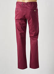 Pantalon chino rouge HERO SEVEN pour homme seconde vue