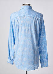 Chemise manches longues bleu GANESH pour homme seconde vue