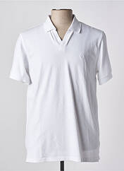 Polo blanc DSTREZZED pour homme seconde vue