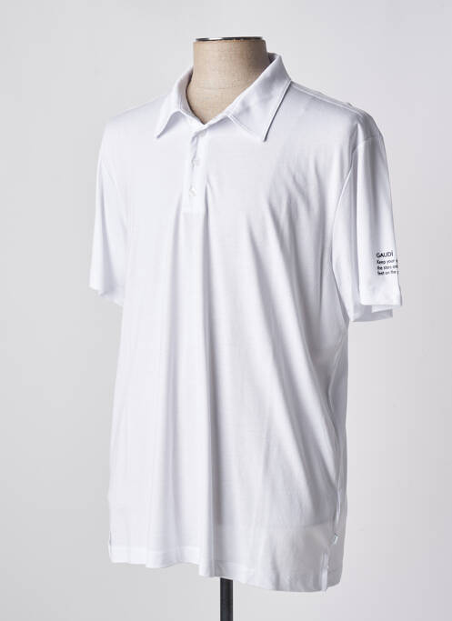 Polo blanc GAUDI pour homme