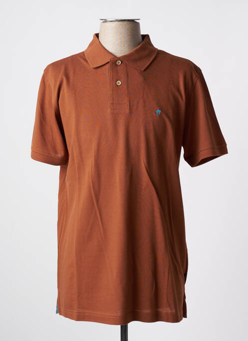 Polo marron DIGEL pour homme