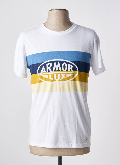 T-shirt blanc ARMOR LUX pour homme