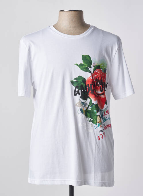 T-shirt blanc GAUDI pour homme