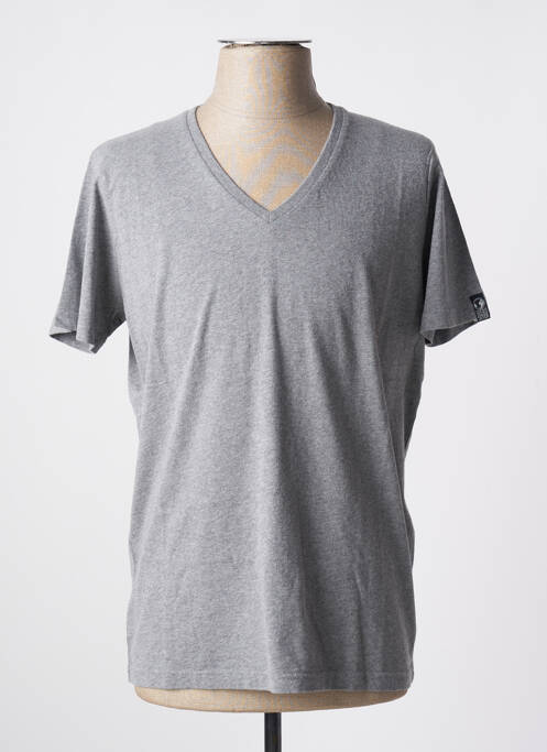 T-shirt gris HERO SEVEN pour homme