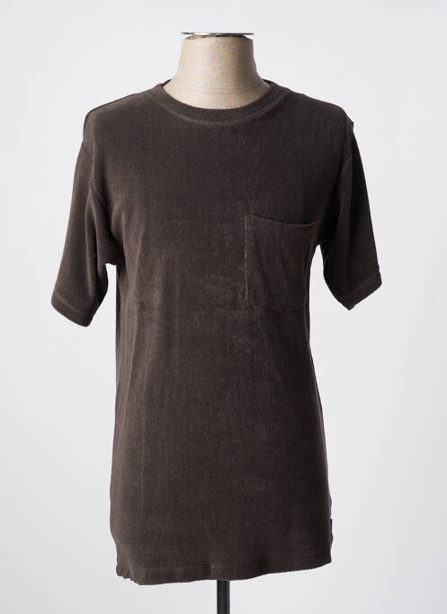 T-shirt marron DSTREZZED pour homme