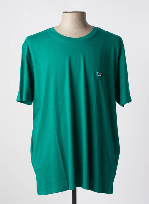 T-shirt vert LEE pour homme