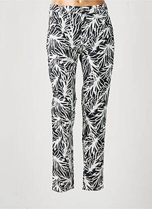 Pantalon slim poches noir ANNA MONTANA femme