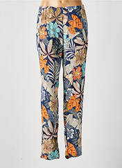 Pantalon droit bleu GRIFFON pour femme seconde vue