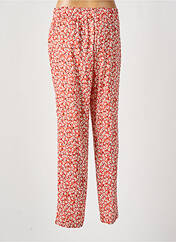 Pantalon droit orange PAZ TORRAS pour femme seconde vue