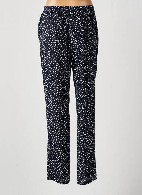 Pantalon droit bleu GUY DUBOUIS pour femme