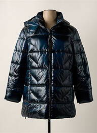 Doudoune poches a capuche vert GREEN GOOSE femme