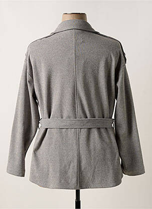 Veste casual poches gris PAZ TORRAS femme