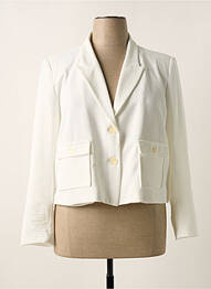 Blazer poches blanc PAZ TORRAS femme