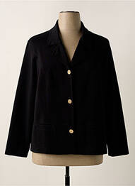 Veste casual col tailleur noir GRIFFON femme