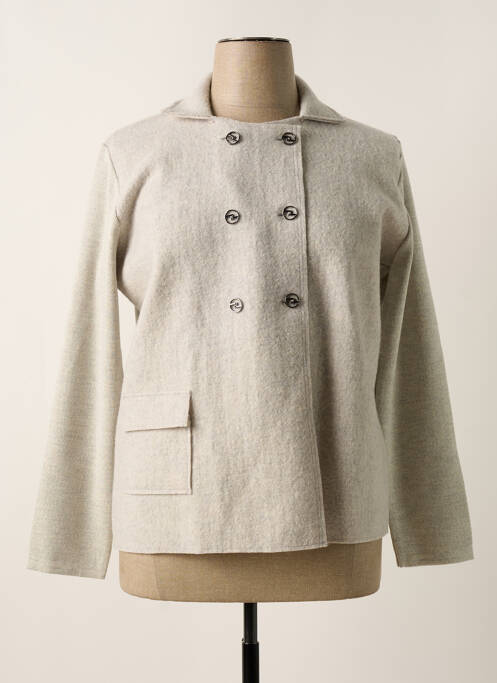 Veste casual gris I.ODENA pour femme