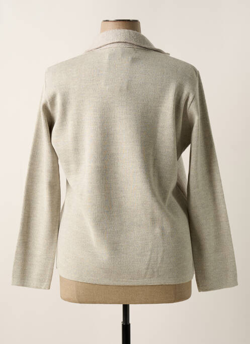 Veste casual gris I.ODENA pour femme