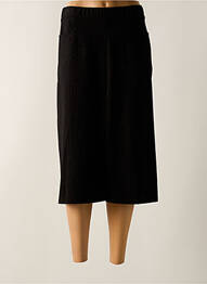 Jupe mi-longue stretch noir TELMAIL femme
