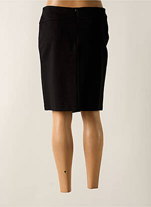Jupe mi-longue stretch noir PAZ TORRAS femme