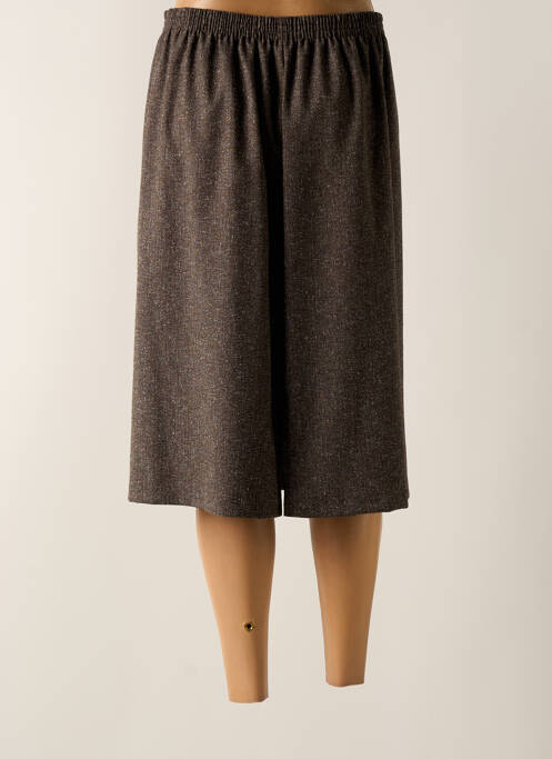 Jupe mi-longue marron GRIFFON pour femme