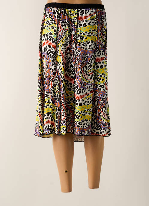 Jupe mi-longue noir GUY DUBOUIS pour femme