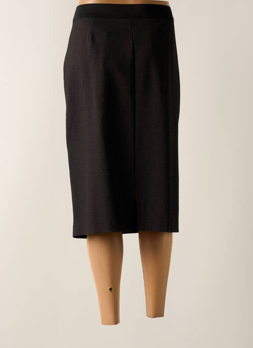 Jupe mi-longue noir TELMAIL pour femme