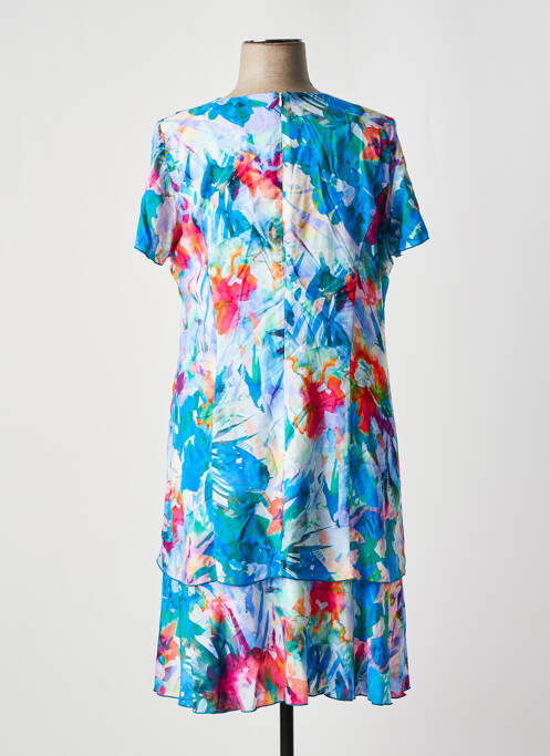 Robe mi-longue bleu GEVANA pour femme