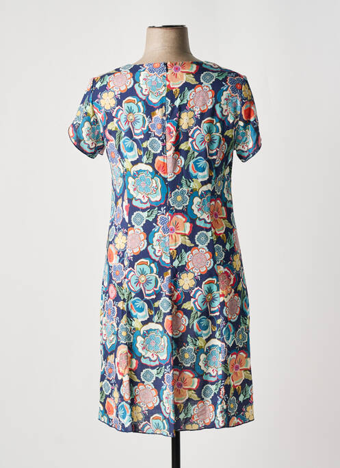 Robe mi-longue bleu GEVANA pour femme