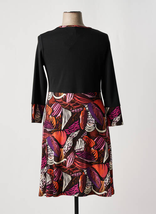 Robe mi-longue noir OLIVIER PHILIPS pour femme