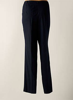 Pantalon droit stretch taille normale bleu CHRISTIAN MARRY femme