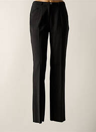 Pantalon droit fermeture zippée sous rabat boutonné taille normale gris CHRISTIAN MARRY femme