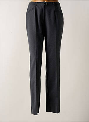 Pantalon droit stretch taille normale gris CHRISTIAN MARRY femme