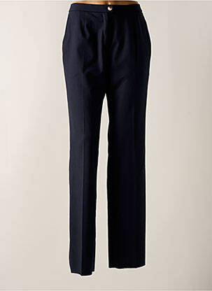 Pantalon droit stretch taille normale bleu KARTING femme