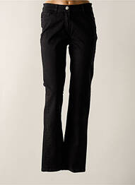 Pantalon droit stretch taille normale noir STARK femme