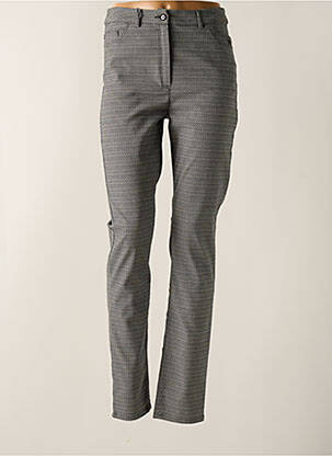 Pantalon slim stretch taille normale noir CHRISTIAN MARRY femme