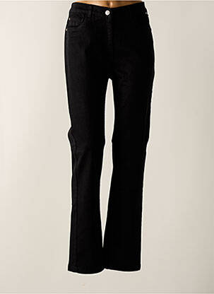 Pantalon slim stretch taille normale noir AGATHE & LOUISE femme