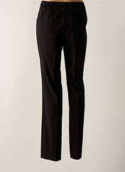 Pantalon droit noir CHRISTIAN MARRY pour femme seconde vue