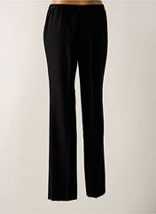 Pantalon droit noir CHRISTIAN MARRY pour femme seconde vue