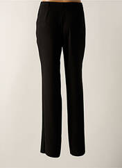 Pantalon droit noir CHRISTIAN MARRY pour femme seconde vue